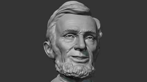 Abraham Lincoln 3D print model