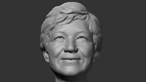 Park Geun-hye 3D print model