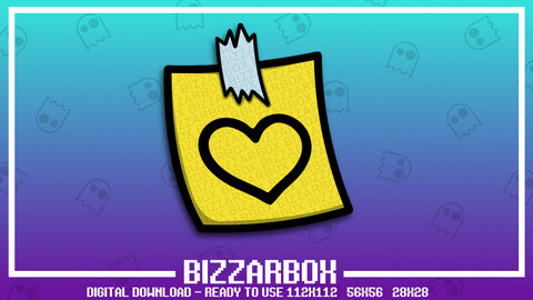 Twitch Emote: Love Note