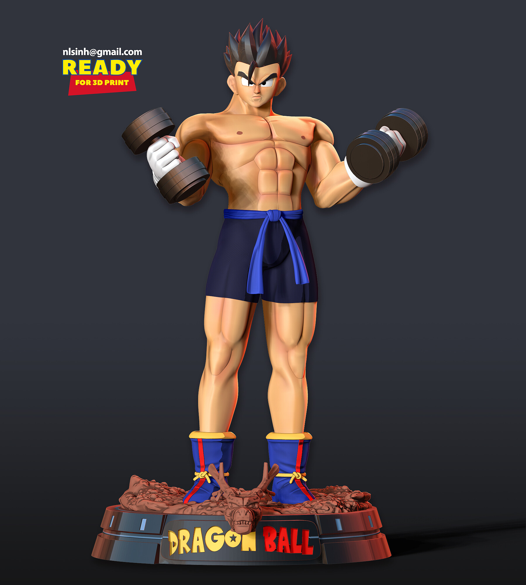 ArtStation - Makunouchi Ippo Bust