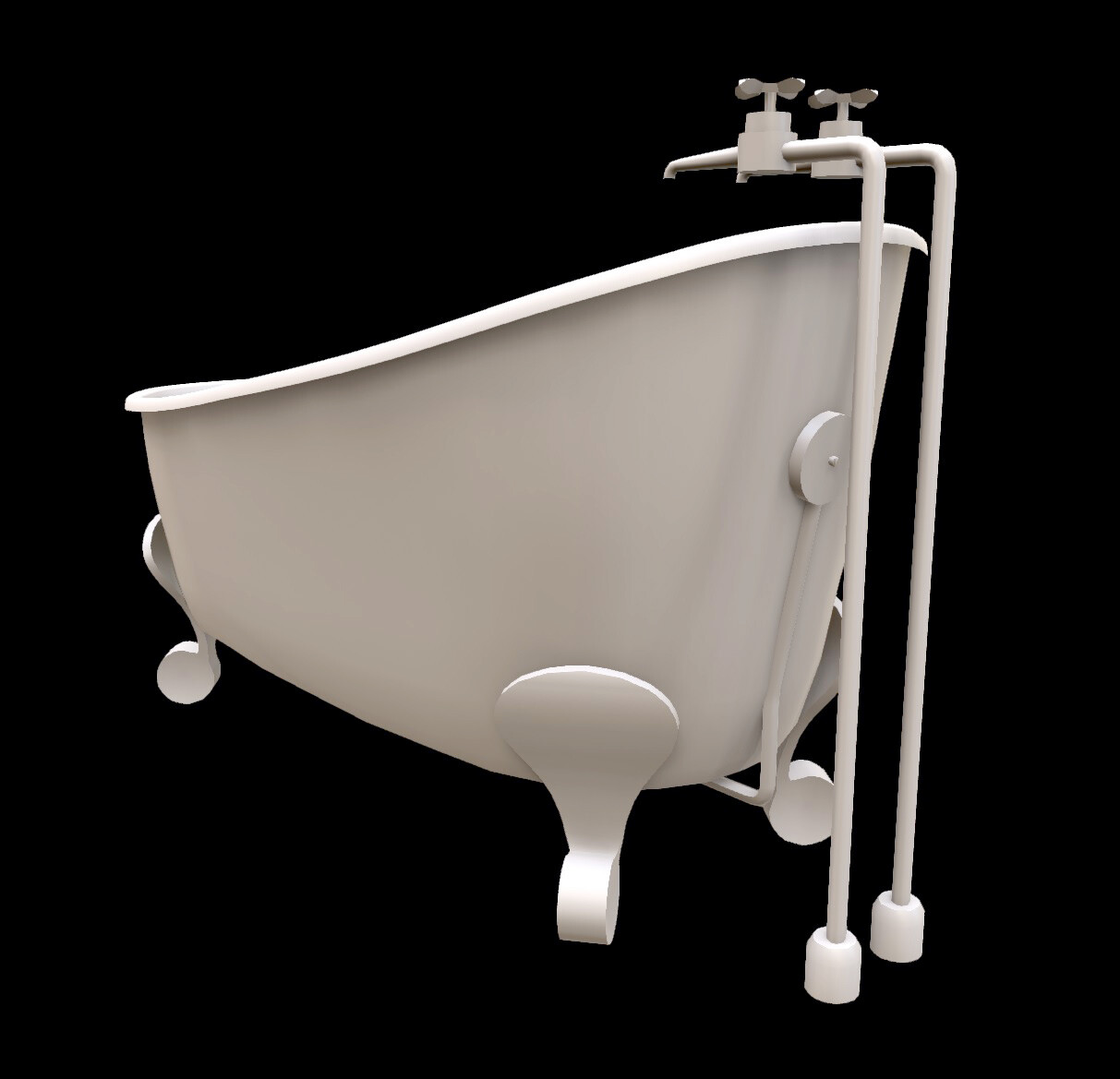 ArtStation Bathtub Game Assets