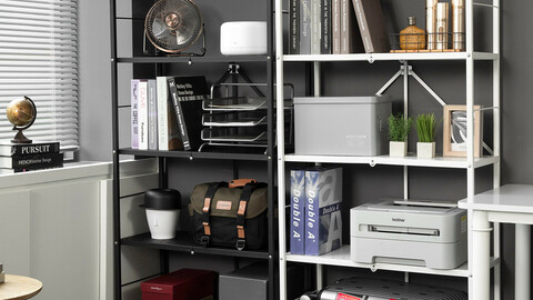 5-stage iron storage shelf