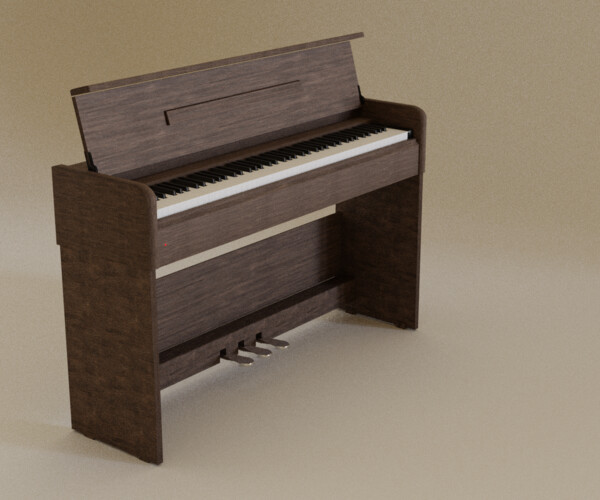 ArtStation Digital Piano Yamaha Arius YDPS34 Game Assets