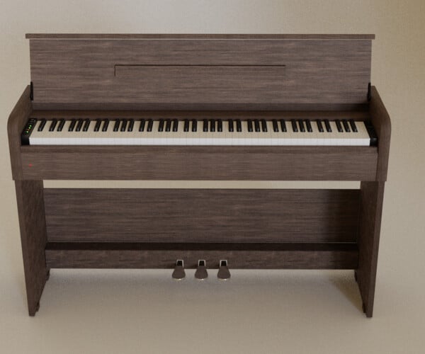 ArtStation Digital Piano Yamaha Arius YDPS34 Game Assets
