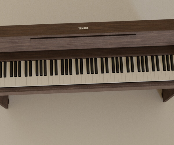 ArtStation Digital Piano Yamaha Arius YDPS34 Game Assets