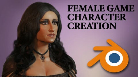 Female Game Character Tutorial in Blender