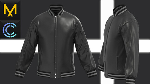 Leather Jacket  OBJ mtl FBX ZPRJ