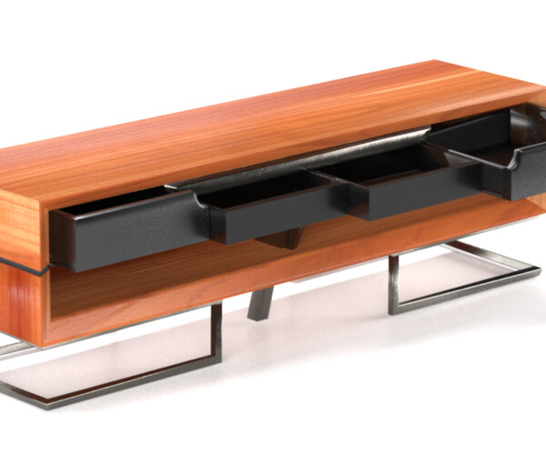 ArtStation TV stand Game Assets