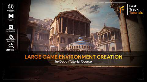 Large Game Environment Creation - In-Depth Tutorial Course [UE5]
