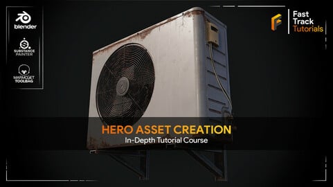 Hero Game Asset Creation - In-Depth Tutorial Course