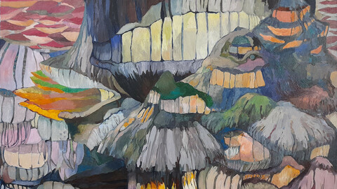 Painting Mushroom world