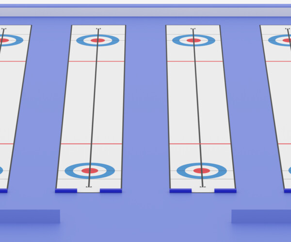 ArtStation - Cartoon Curling Rink | Resources