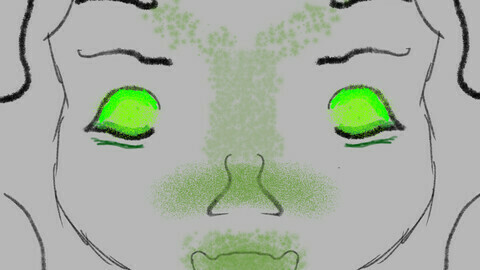 Abstract animal illustrations