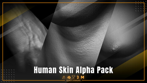Human Skin Alpha Pack  + Super High Quality Skin Pores