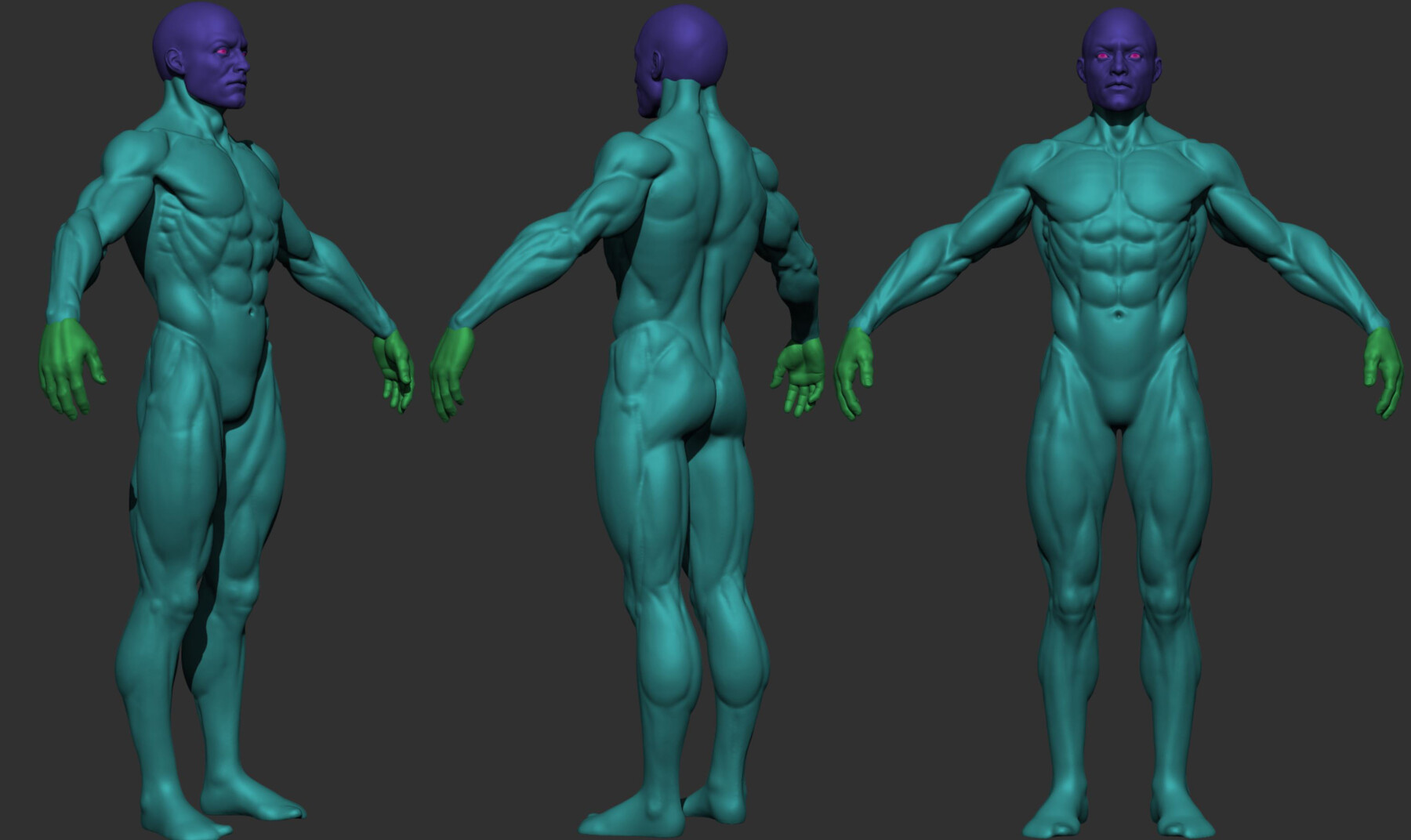 Artstation Base Mesh Man Resources