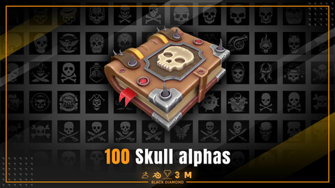 100 Skull alphas