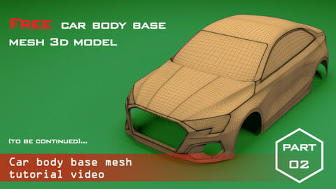 Car body base mesh