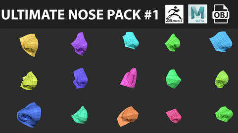Ultimate Nose Model Pack #1