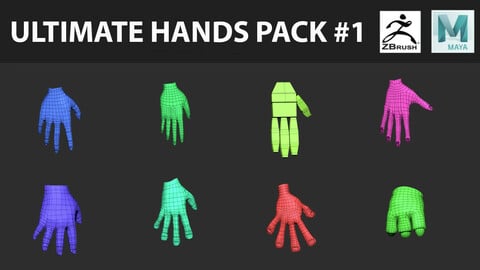Ultimate Hands Assets Bundle #1