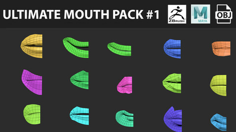 Ultimate Mouth Pack Models #1