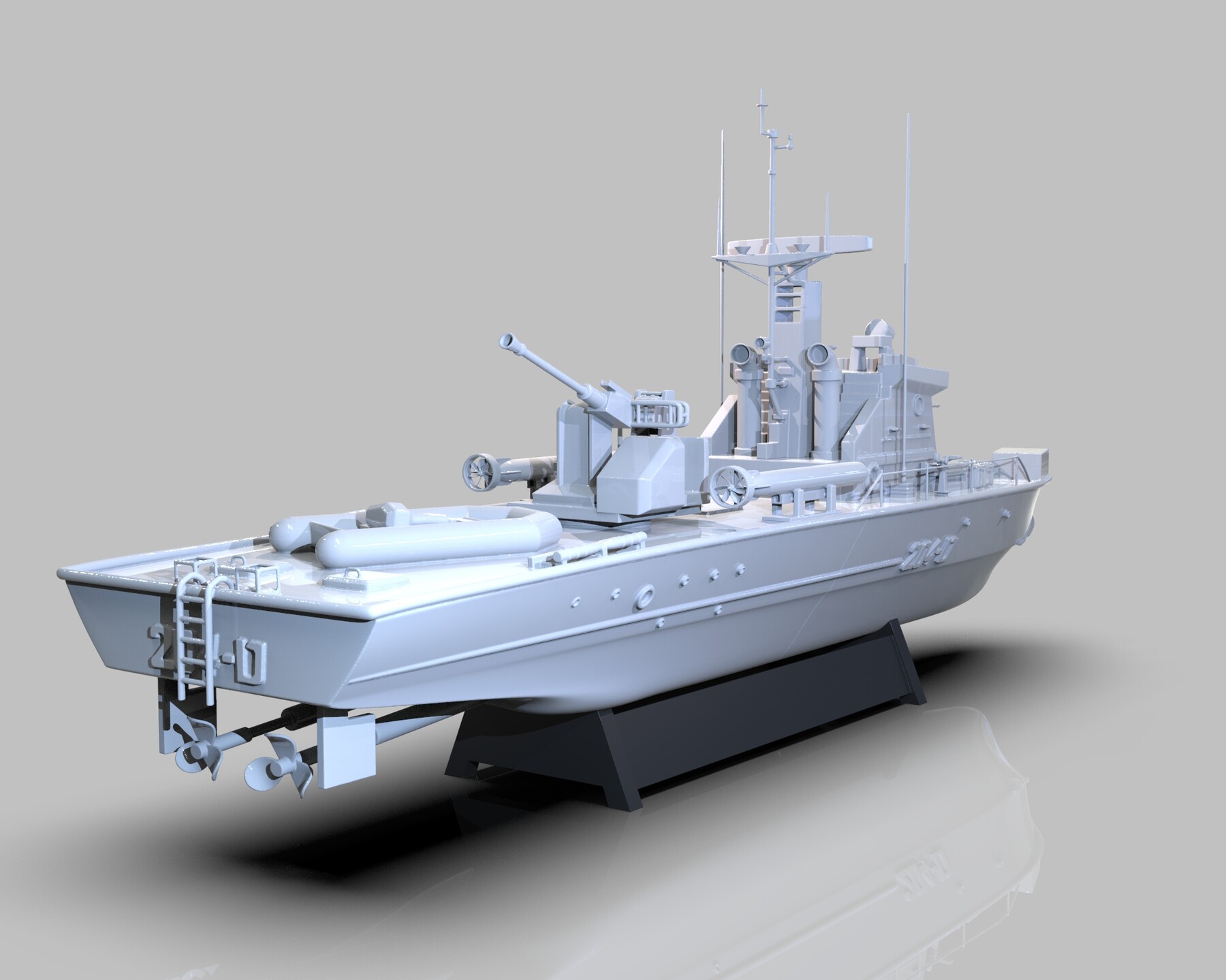 ArtStation - Iranian Warship Torpedoes 3D Print | Resources