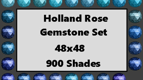Holland Rose Cut Gemstones [48x48]