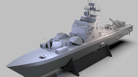 Iranian Missile Warship 3D Print