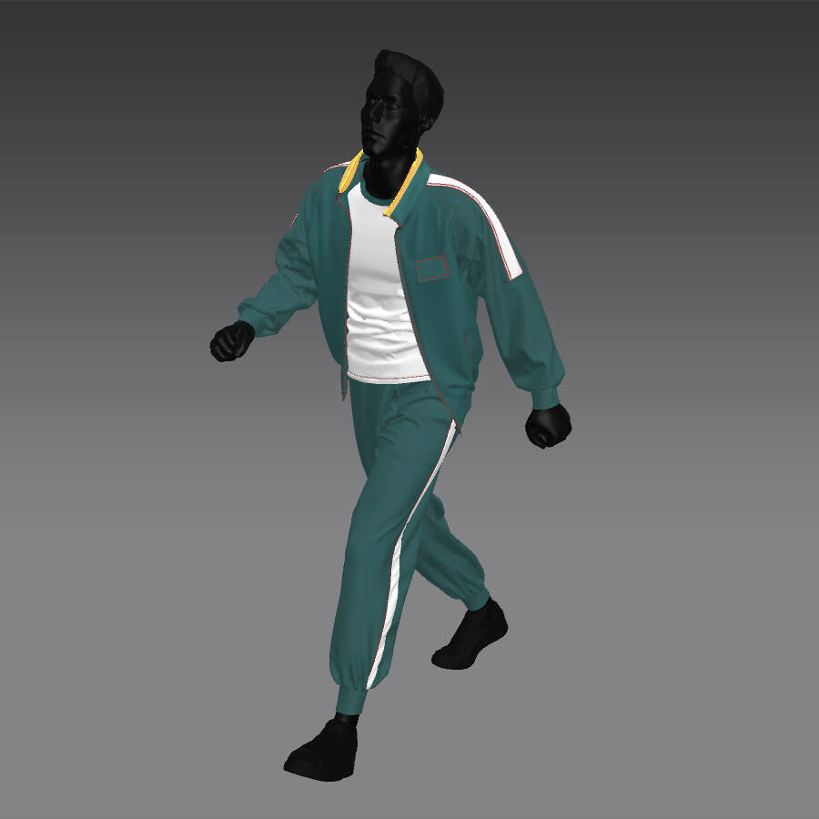 ArtStation Squid Game Dress Game Assets