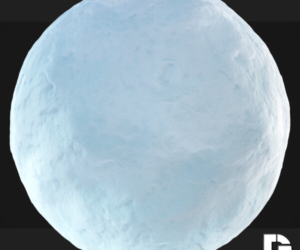 ArtStation Snow Material Set Substance Designer Game Assets