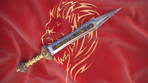 medieval galadius sword