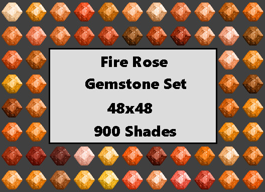 Fire hot sale rose cut