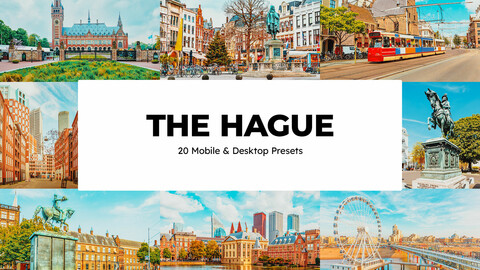 20 The Hague LUTs & Lightroom Presets
