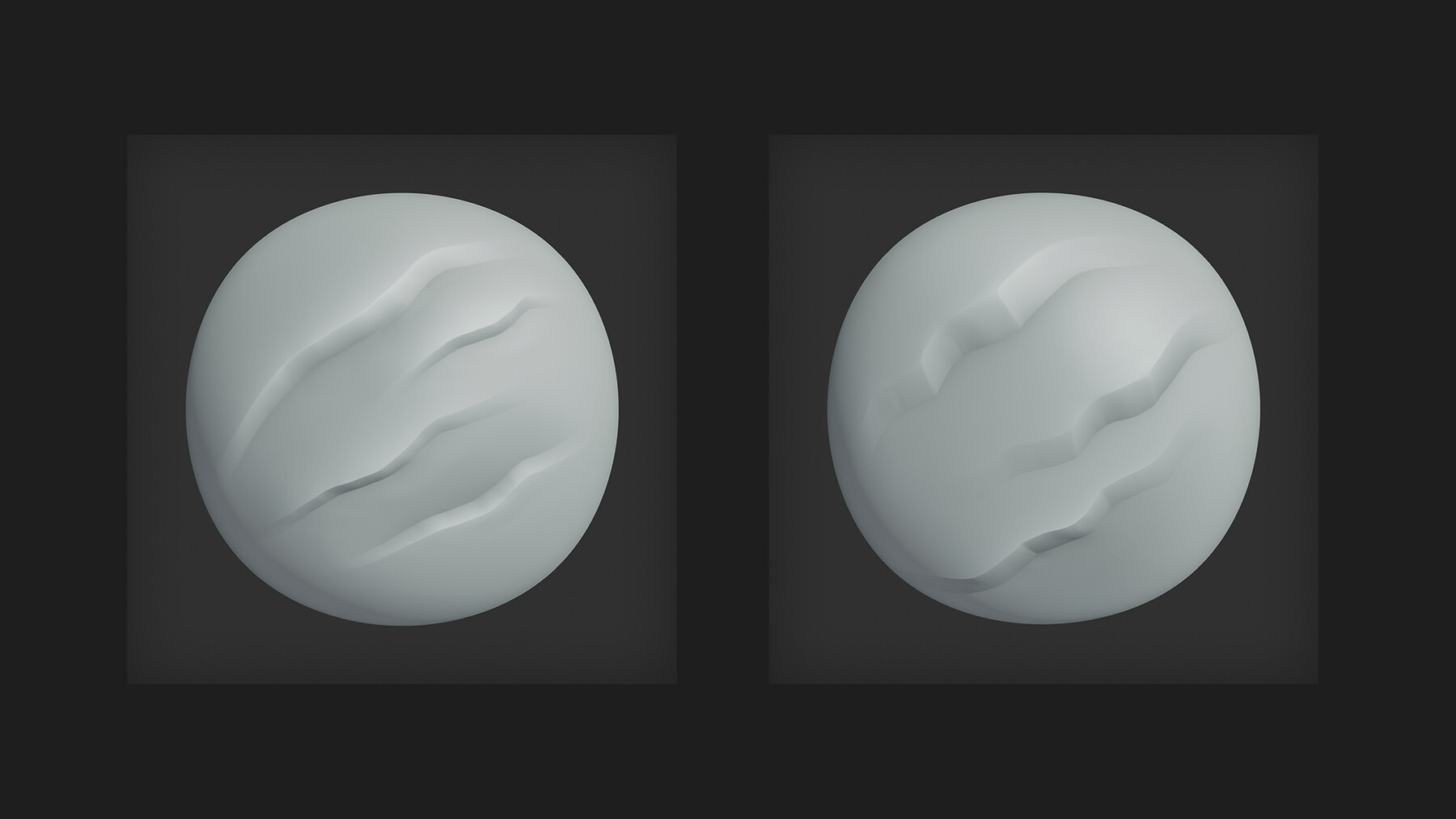 ArtStation Stylized Rocks Brush Set Vol 1 Ready for Blender