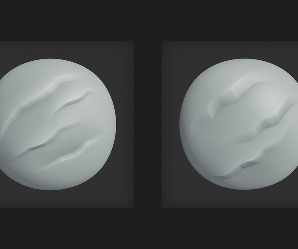 ArtStation Stylized Rocks Brush Set Vol 1 Ready for Blender