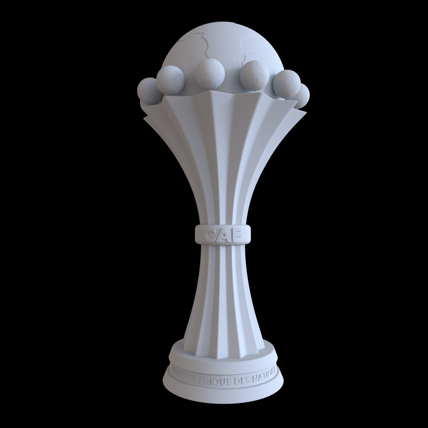 ArtStation - Concacaf Nations League Trophy 3D Model