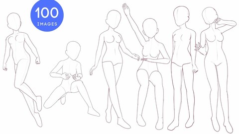 How to practice Anatomy Pose Drawing - female back view pose anatomy drawing  - YouTube