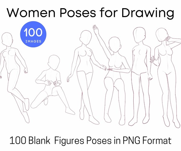 human female body drawing