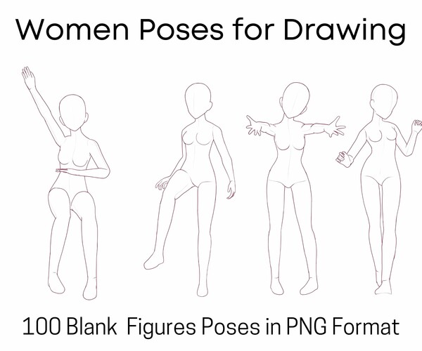 Figure Drawing Reference - Sketches and Poses