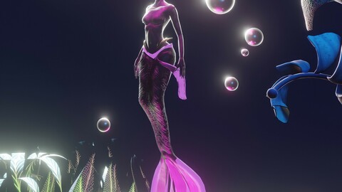 The mermaid nft