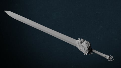 Genshin Impact Sword Printable Model 4 | 3D print model