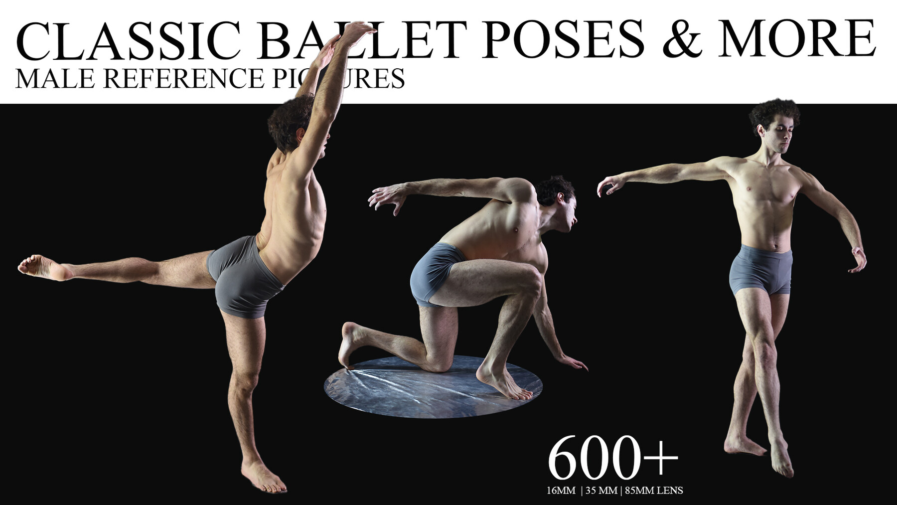 ArtStation - MALE CLASSIC Ballet POSES & MORE [ANATOMY REFERENCE IMAGES]