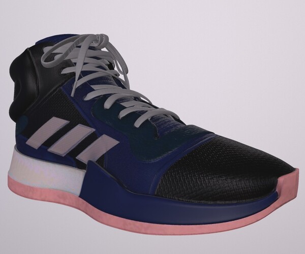 ArtStation - ADIDAS BOOST SHOES low-poly | Game Assets