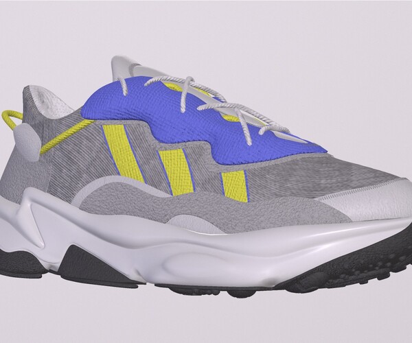 ArtStation - ADIDAS OZWEEGO SHOES low-poly | Game Assets