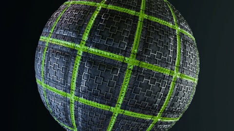 PBR - SCIFI MESH, CLOTH - 4K MATERIAL