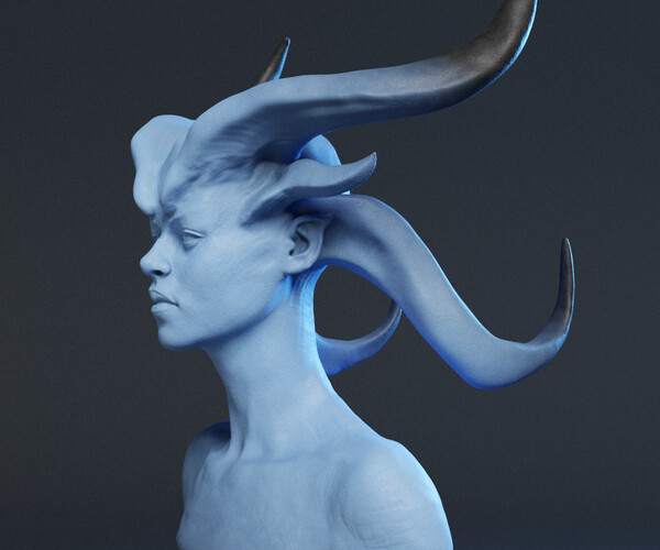 ArtStation Blender Head Sculpt Resources