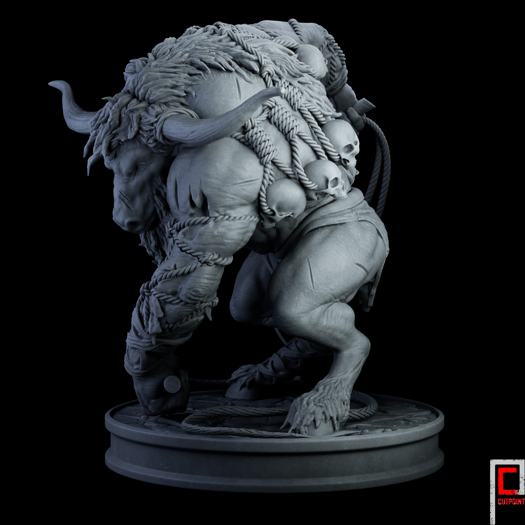 ArtStation - Minotaur stl | Artworks