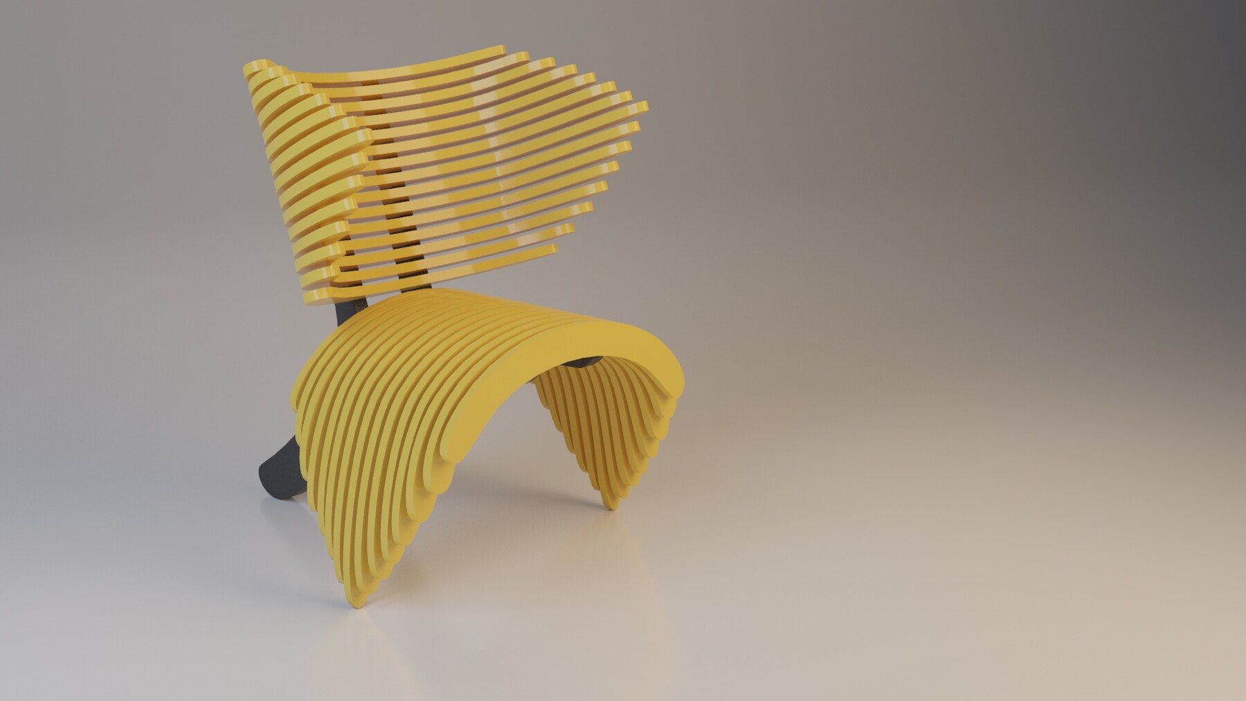 ArtStation - Parametric Plastic Chair | Game Assets