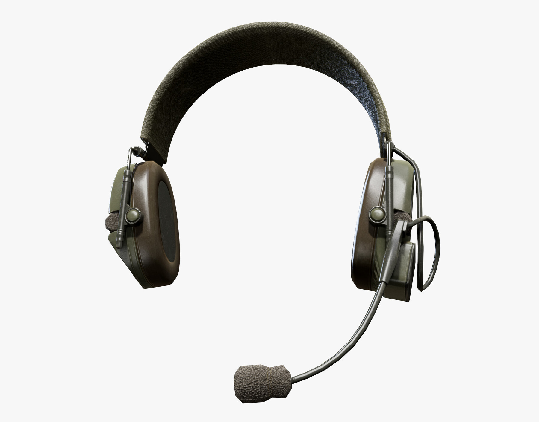 ArtStation Tactical Headphone Game Assets