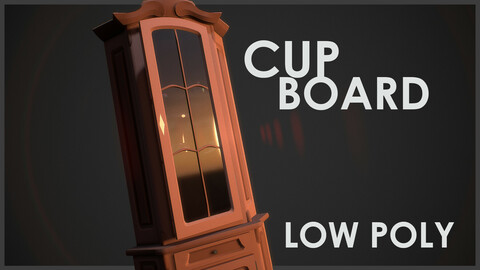 Cupboard / Low Poly