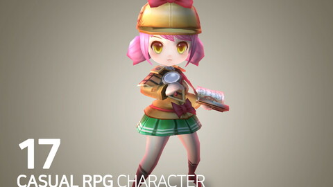 Casual RPG Character - 17 Meril